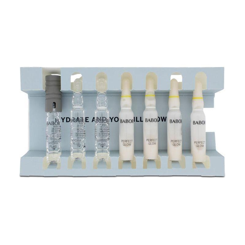 Babor Hydra & Glow Ampoule Serum Concentrates  7 x 2ml | Intense Hydration & Radiance Boost