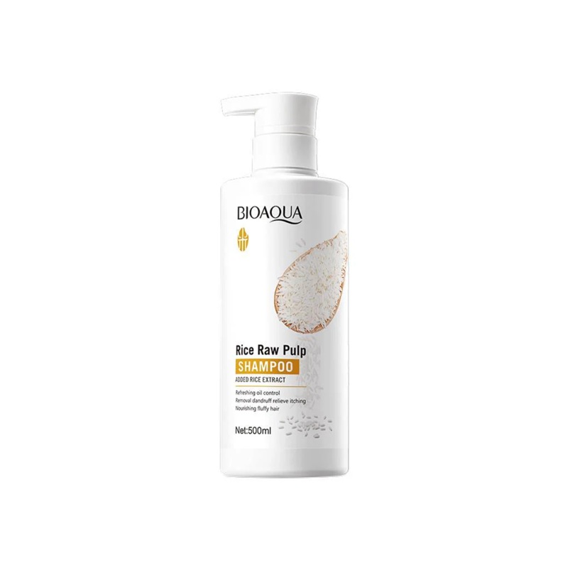BIOAQUA Rice Raw Pulp Shampoo – 500ml