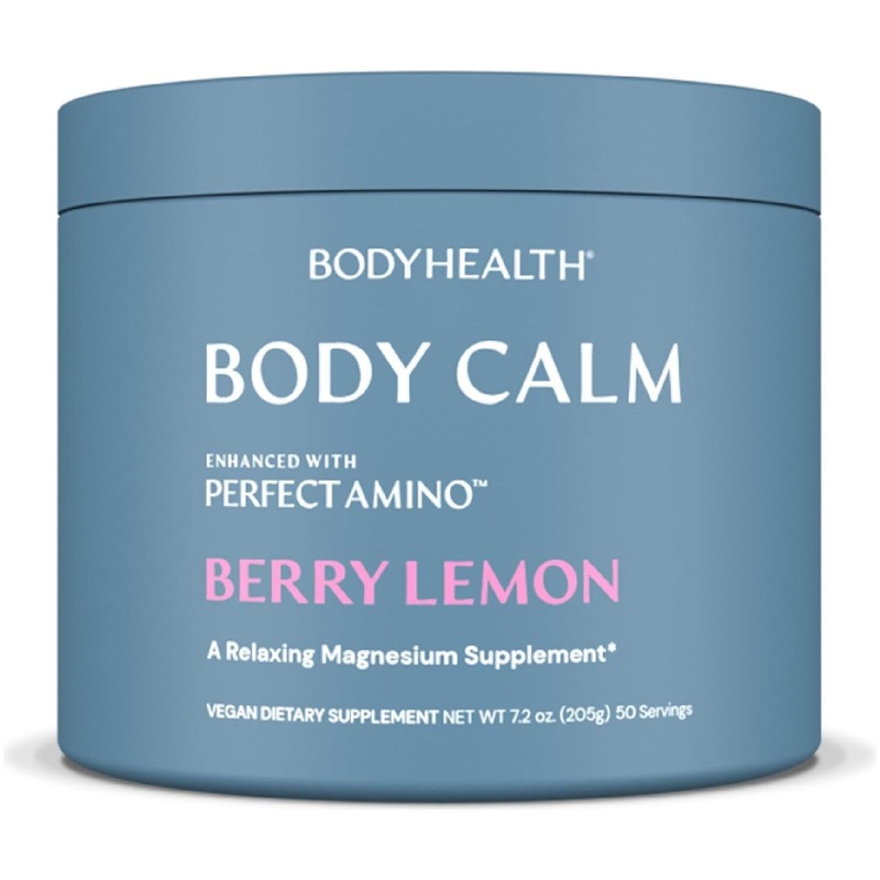 BodyHealth Body Calm Enhanced with Perfect Amino  Berry Lemon, 205g | Relaxation & Sleep Support