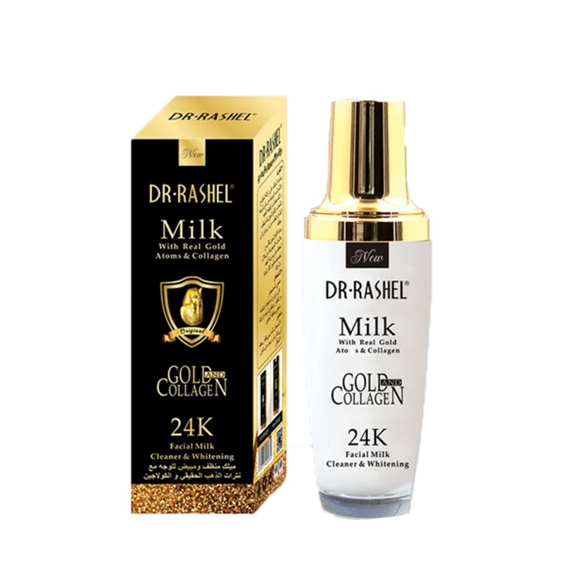 Dr Rashel 24K Gold Collegen Milk with Real Gold Atoms 100ml