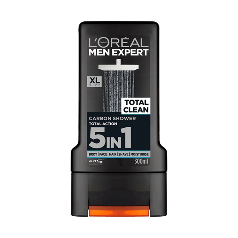L’Oreal Men Expert Total Clean Shower Gel 300ml