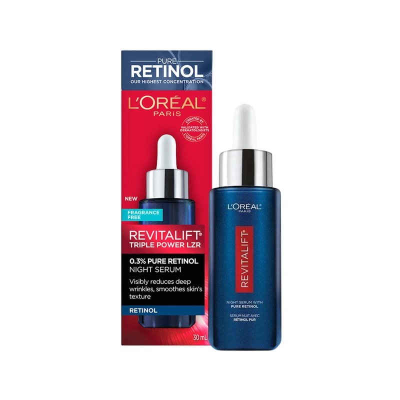 L’Oreal Paris Revitalift Triple Power LZR 0.3% Pure Retinol Serum 30ml