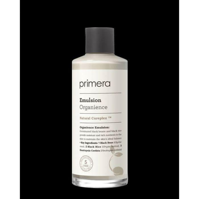 primera Organience Emulsion  150ml | Lightweight Nourishing Moisturiser with Germinated Black Rice & Artemisia