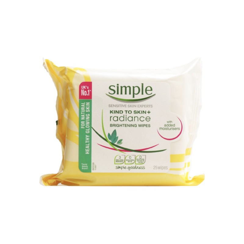 Simple Radiance Brightening Wipes