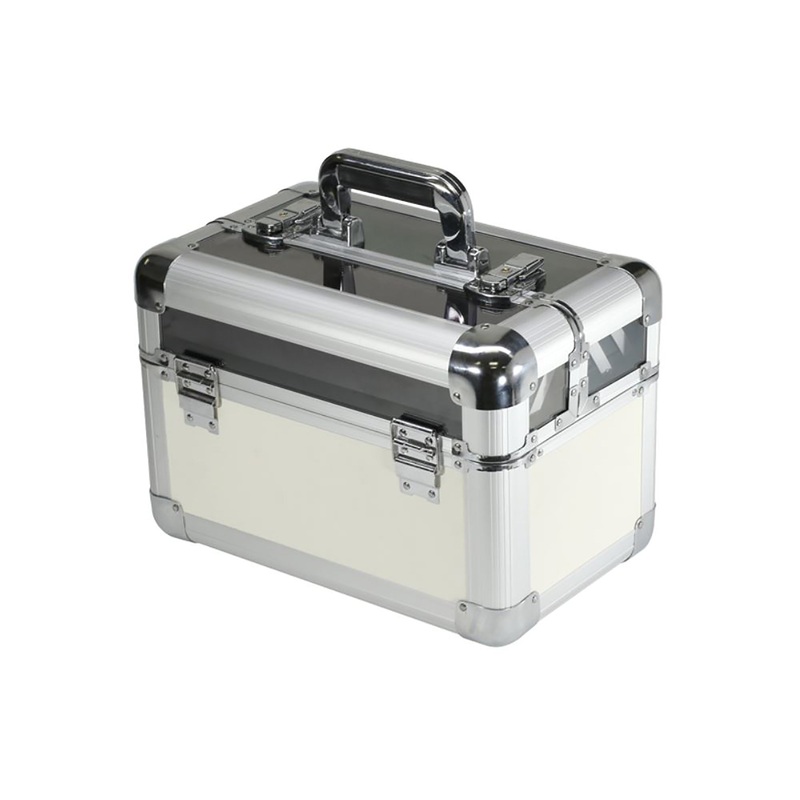 TZCASEOriginal Collection Aluminum Beauty Case Style AB-411 CLR