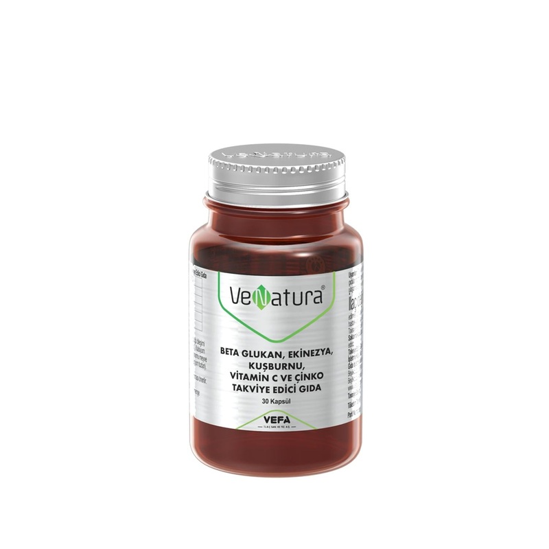 VeNatura Dietary Supplement – Immune Health Support with Beta Glucan, Echinacea, Rosehip, Vitamin C, and Zinc