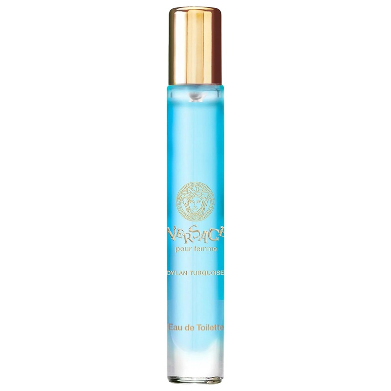 Versace Dylan Turquoise: Refreshing Eau de Toilette Travel Spray – Summer Scent with Lemon, Guava & Musk