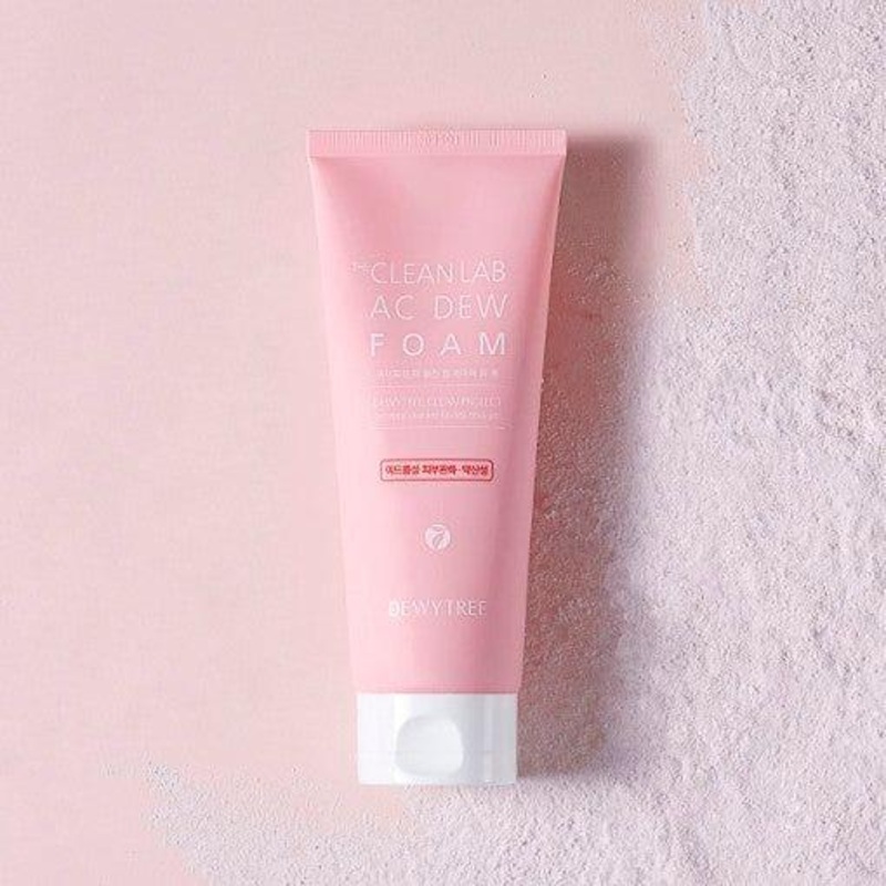 DEWYTREE The Clean Lab AC Dew Foam – 150ml | Gentle Acne-Control Cleansing Foam