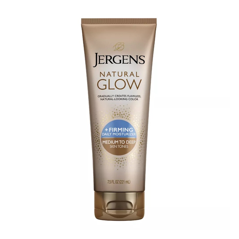 Jergens Natural Glow + Firming Daily Moisturizer For Medium To Deep Skin Tones 221ml