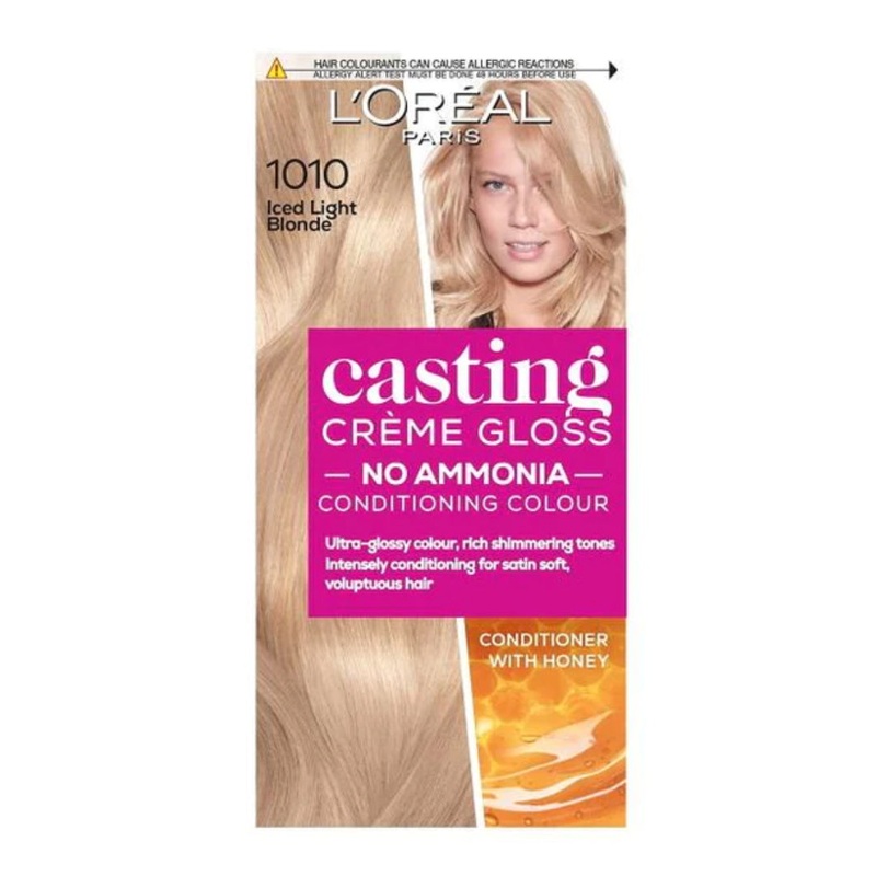 L’Oreal Casting Creme Gloss No Ammonia Hair Colour 1010 Iced Light Blonde