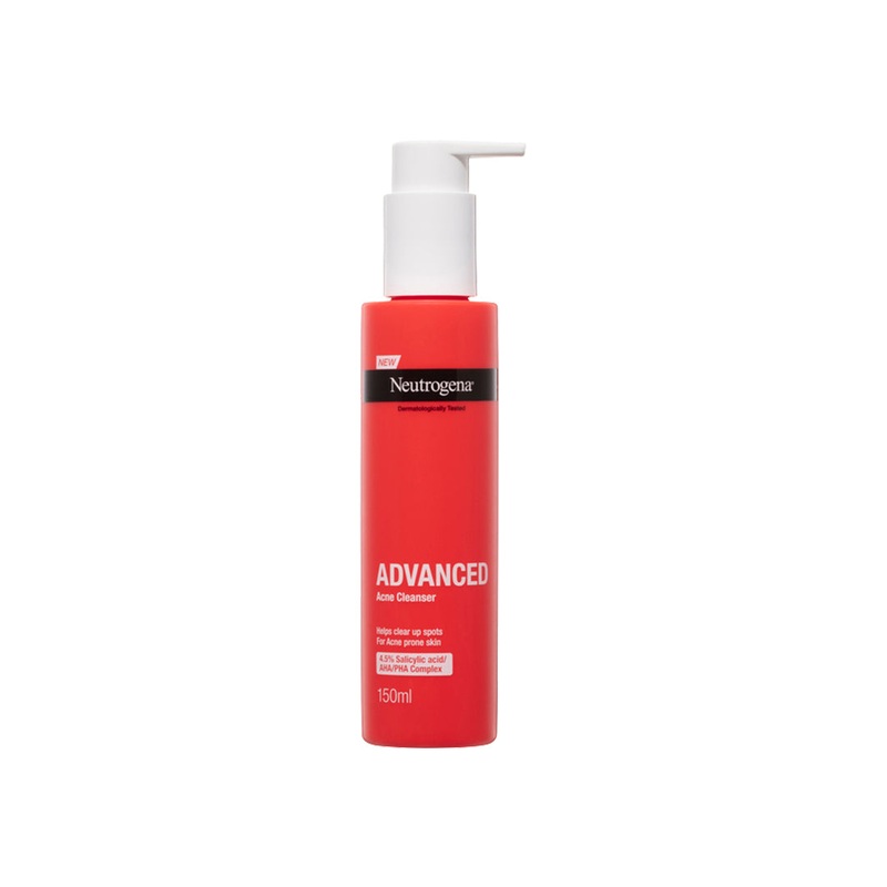 Neutrogena Advanced Acne Cleanser For Acne Prone Skin 150ml
