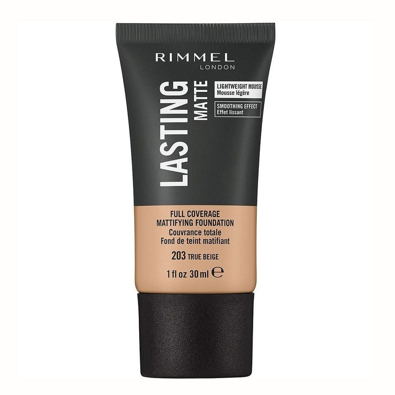 Rimmel lasting matte full coverage mattifying foundation 30ml 200-soft beige