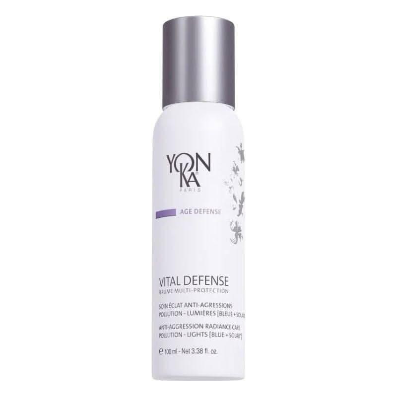YonKa Paris Vital Defense Brume Multi Protection Mist  100ml  Pollution Shield Face Mist to Hydrate, Soothe & Protect All Day