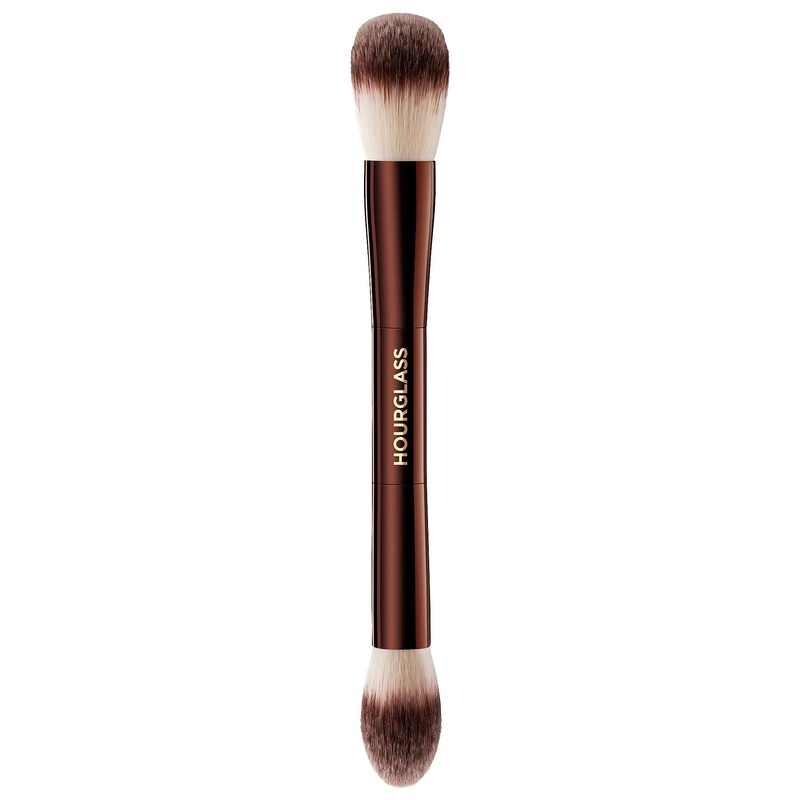 Ambient Lighting Edit Brush – Double-Ended Makeup Brush with Taklon Bristles, Cruelty-Free, PETA-Approved
