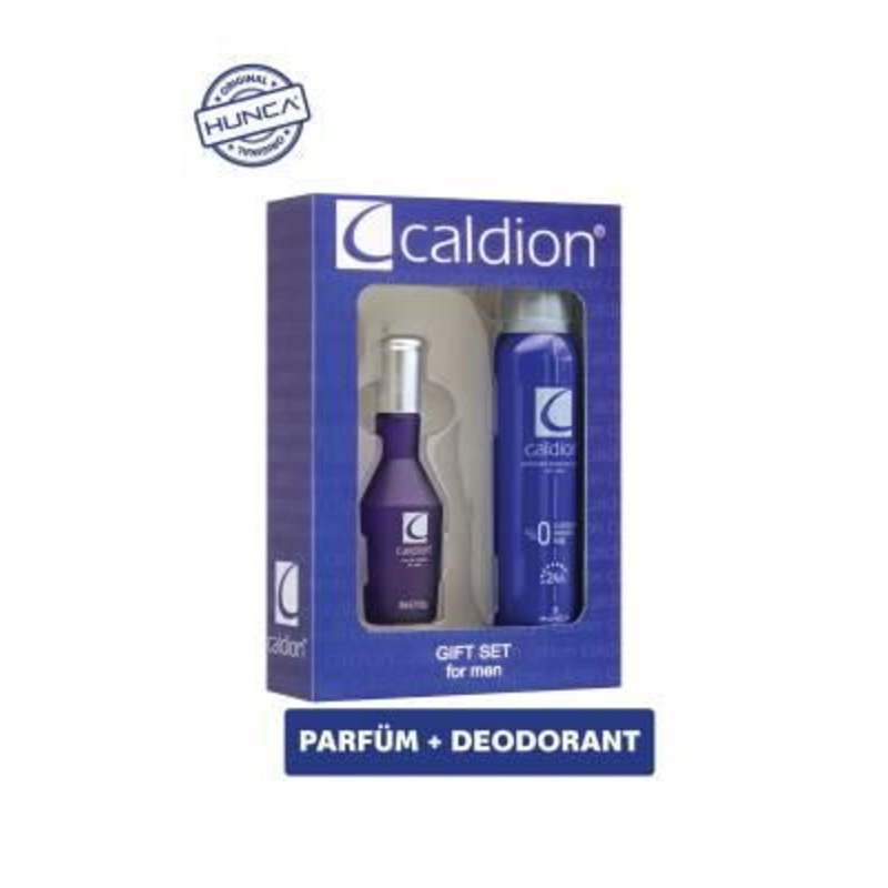 Caldion Men’s Fragrance Set – 150ml Deo Spray & 50ml Perfume for Long-Lasting Freshness