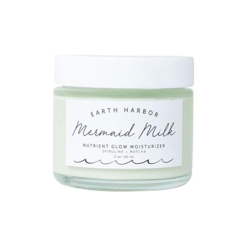 Earth Harbor Mermaid Milk Nutrient Glow Moisturizer  60ml | Hydrating, Balancing Glow 2 oz