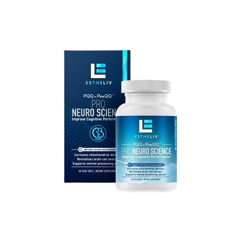 ESTHELIV Pro Neuroscience | Cognitive Performance & Memory Support with PQQ 1 UNIT