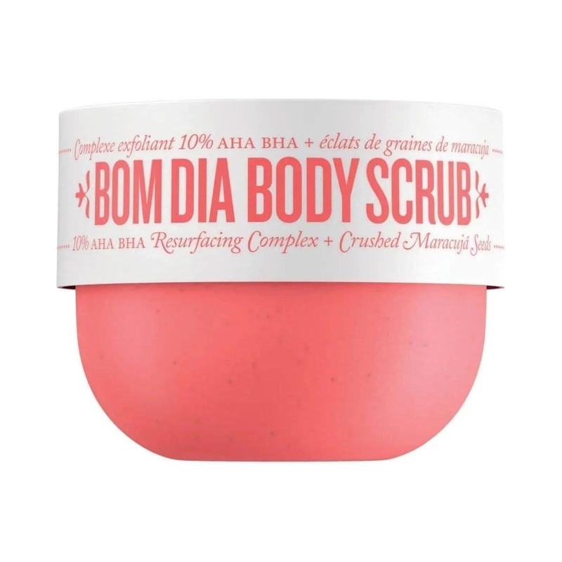 Sol de Janeiro Bom Dia Body Scrub  220g | 10% AHA + BHA Exfoliant for Smooth, Glowing Skin