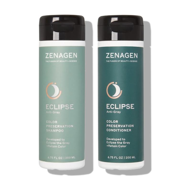 Zenagen Eclipse Anti-Gray Color Preservation Shampoo and Conditioner Duo 6.7OZ