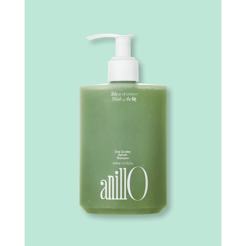 Anillo Lime Sunday Refresh Shampoo  450ml | Deep Cleansing, Scalp Refreshing & Revitalizing