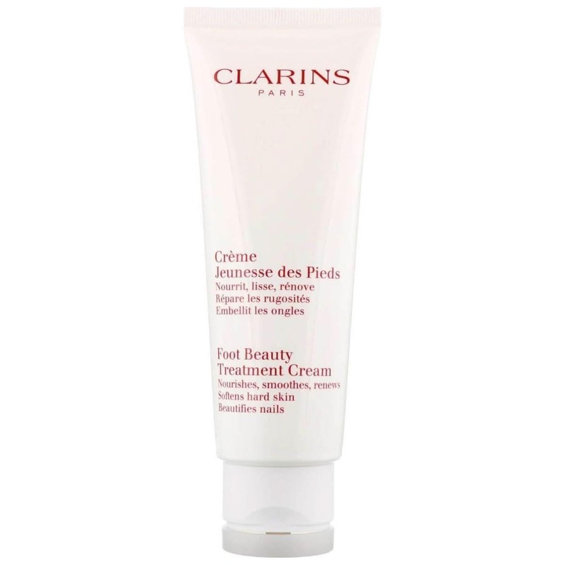 Clarins Hand & Foot Care Foot Beauty Treatment Cream 125ml | Nourishing & Revitalizing Foot Cream