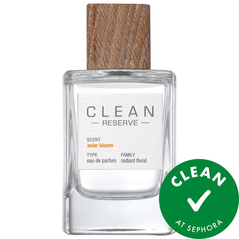 Clean Reserve Solar Bloom Perfume: Fresh, Vegan, Cruelty-Free, and Sustainably Sourced Scent