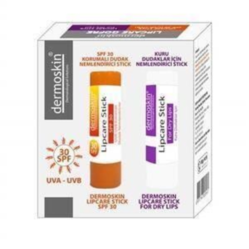 Dermoskin Lip Care SPF 30 – Moisturizing, Protective, and Hypoallergenic Lip Balm for Dry Lips