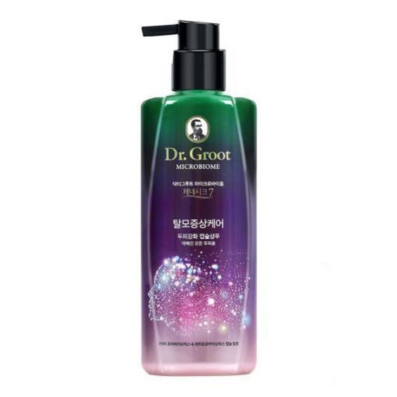 Dr.Groot Microbiome Capsule Shampoo  400ml | Scalp Nourishing & Balancing Care for Stronger Hair
