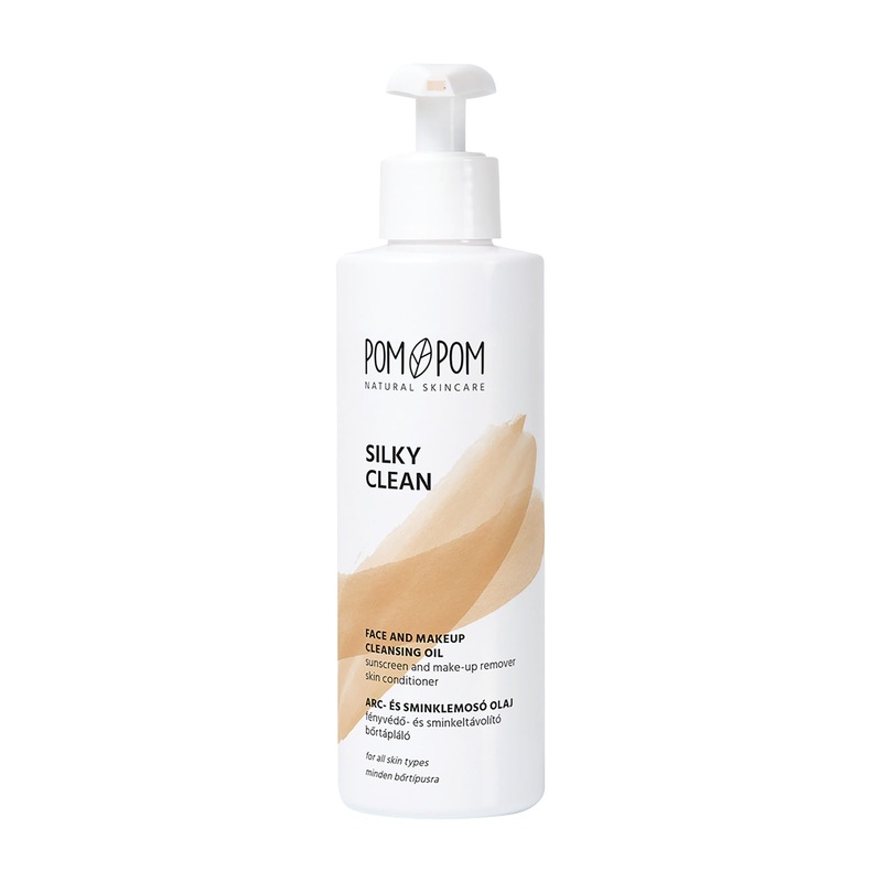 Pom-Pom Silky Clean face and makeup cleansing oil, 200 mL
