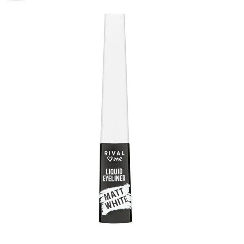 Rival Loves Me Liquid Eyeliner Likit 04 White – High Coverage, Precise Application for Intense Eye Looks