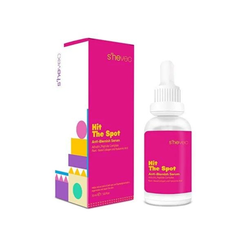 She Vec Alpha Arbutin Skin Serum – Blemish Reduction, Hyperpigmentation Treatment & Anti-Aging – 30ml