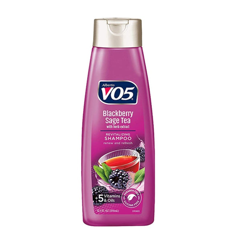 Alberto VO5 Blackberry Sage Tea Revitalizing Shampoo Paraben Free 370ml
