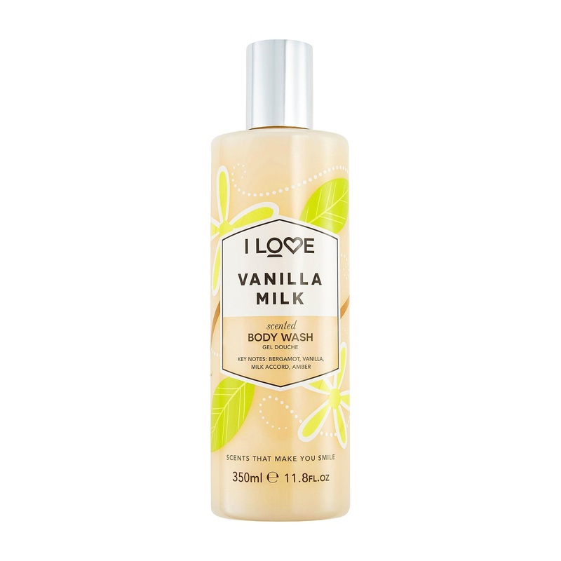 I Love Vanilla Milk body wash, 350 mL