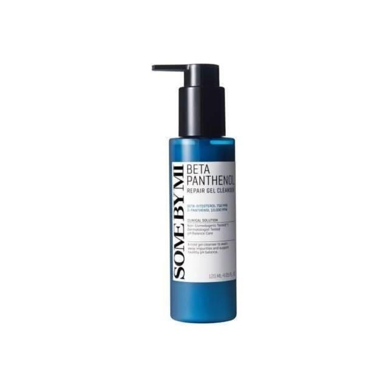 SOME BY MI Beta Panthenol Repair Gel Cleanser  120ml | pH-Balanced, Soothing Cleanser for Sensitive Skin