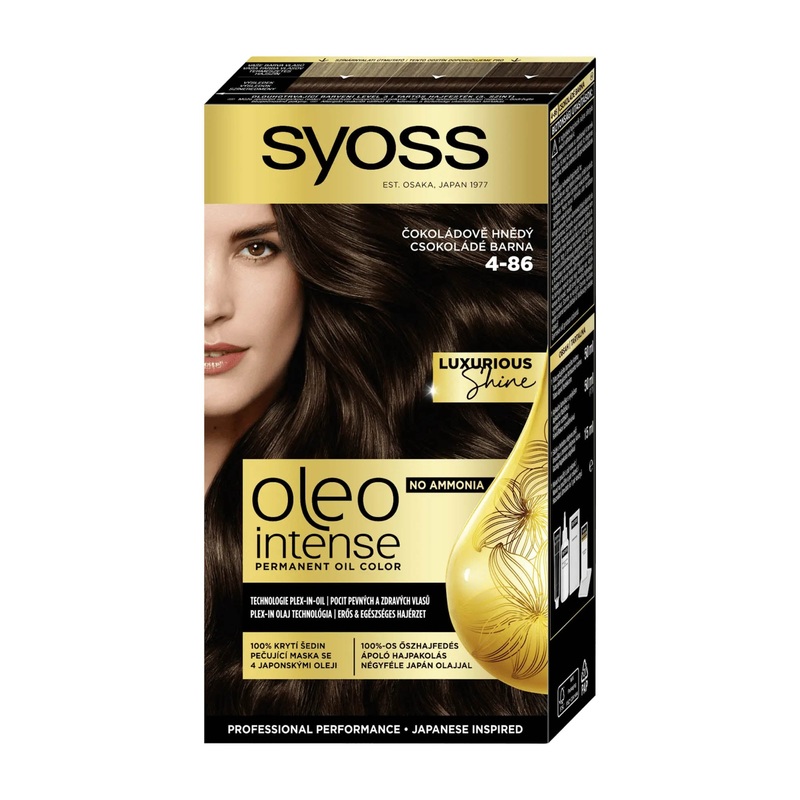 Syoss Oleo Intense 4-86 Chocolate Brown permanent oil color