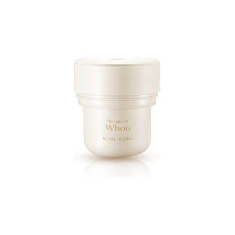 THE WHOO Royal Regina Energetic Recharging Cream  50ml (Refill) | Moisture-Locking Radiance Cream with Shea Butter