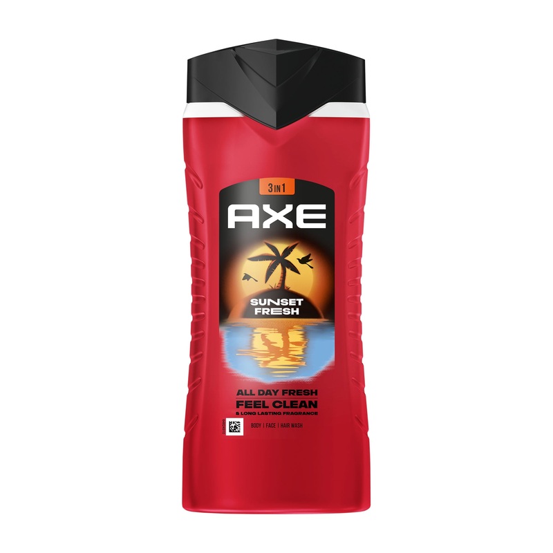 Axe Sunset Fresh body wash, 400 mL