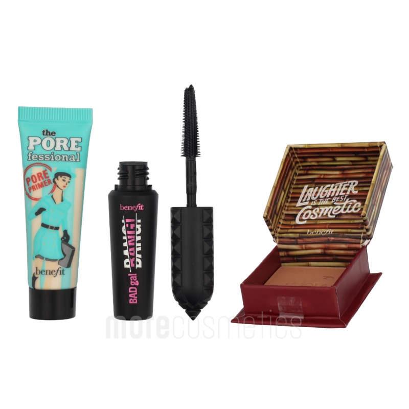 Benefit Icons Makeup Set The Porefessional Primer 7,5 ml /  BADGal Bang! Mascara 4 g / Hoola Bronzer 2,5 g