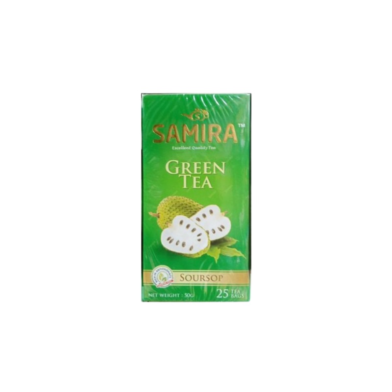 Samira Green Tea Soursop 25 Tea Bags
