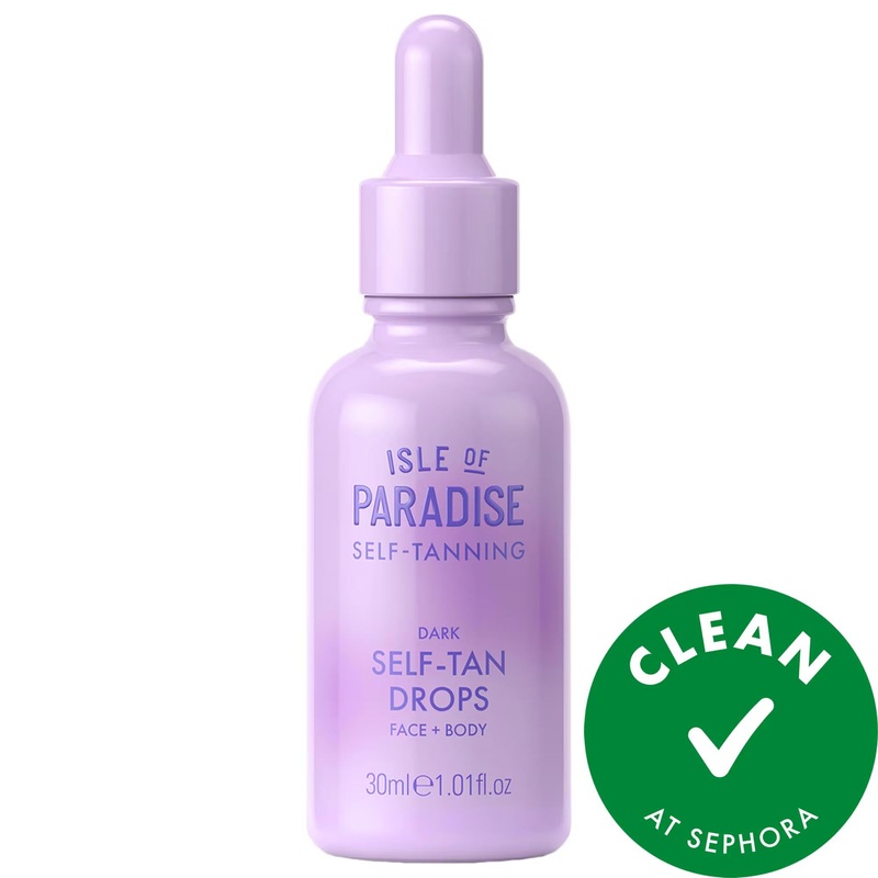 Self-Tan Face Drops: Natural Buildable Tan with Hyaluronic Acid & Niacinamide – Fragrance-Free, Non-Comedogenic Face Tanner