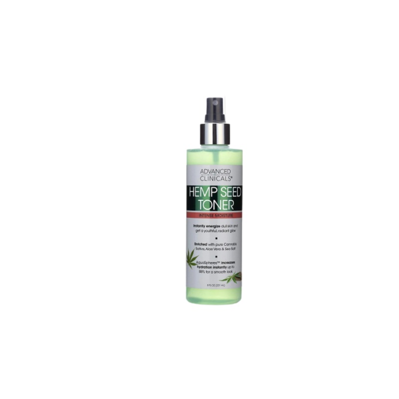 Advanced Clinicals Hemp Seed Toner 237ML