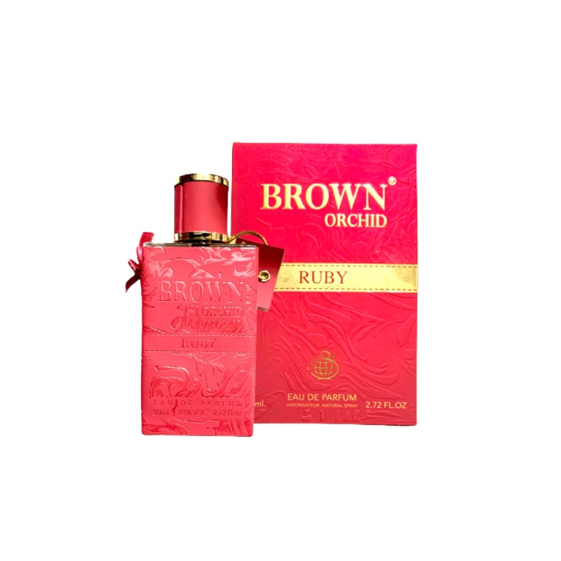 Brown Orchid Ruby Free Spray
