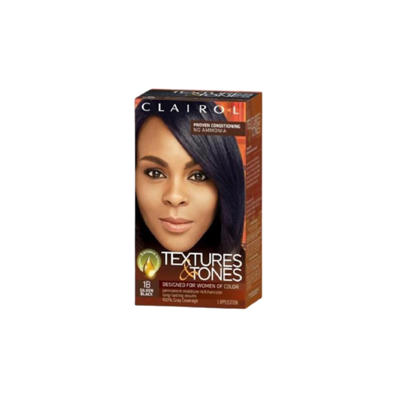 Clairol Textures And Tones Dye Black Silken Black