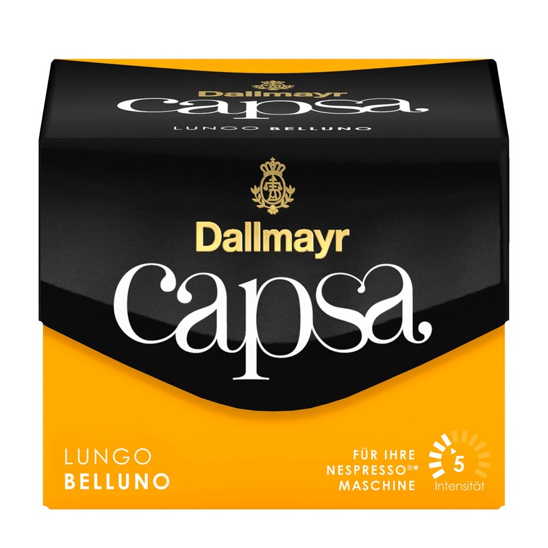 Dallmayr Capsa lungo belluno nespresso coffee capsules, 10 Count