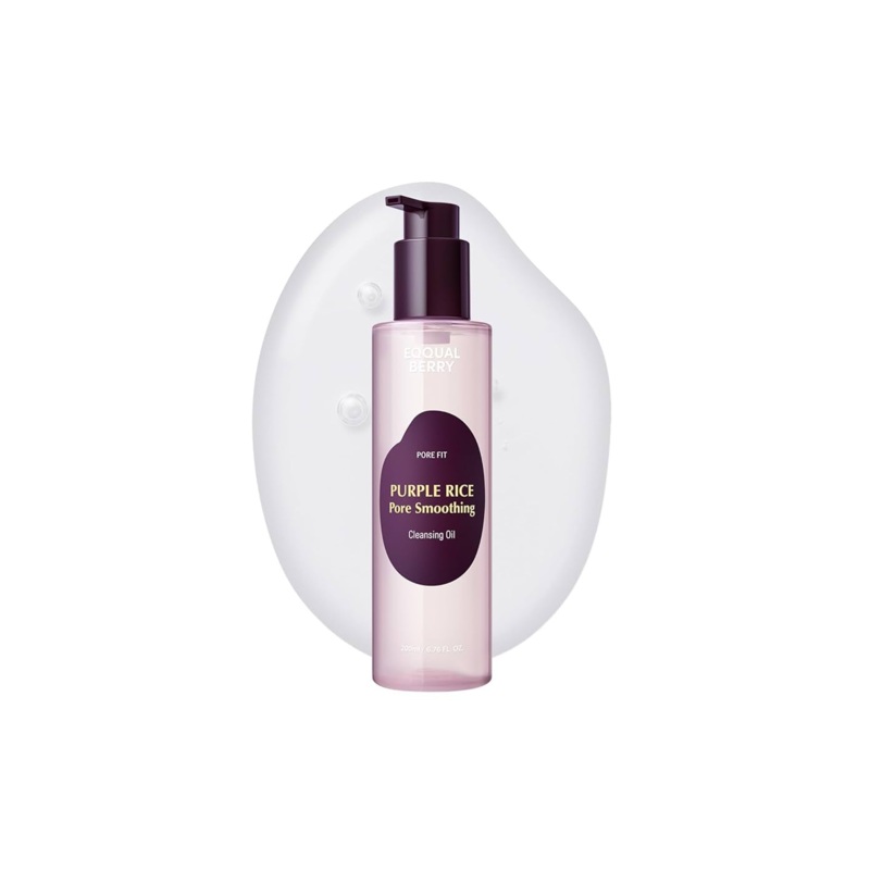 EQQUALBERRY Purple Rice Pore Smoothing Cleansing oil – 200ml