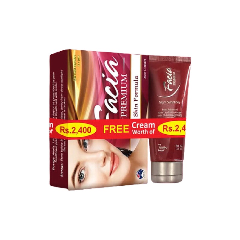 Facia Premium Skin Formula 30 Hard Capsules