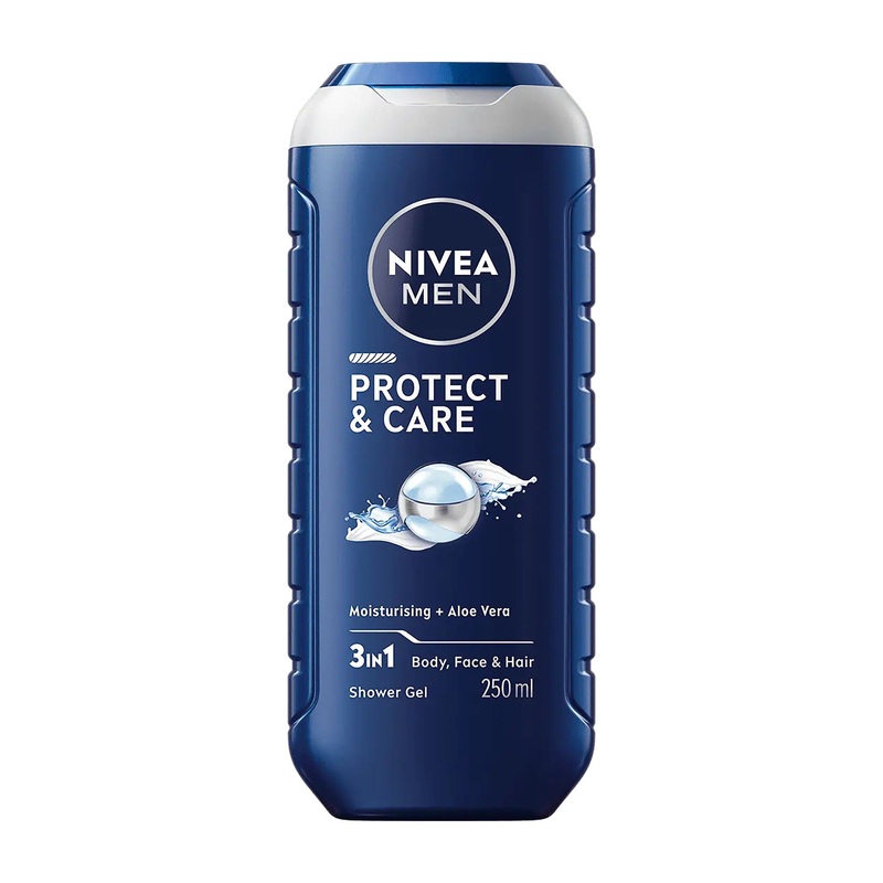 Nivea Men Protect & Care shower gel, 250 mL
