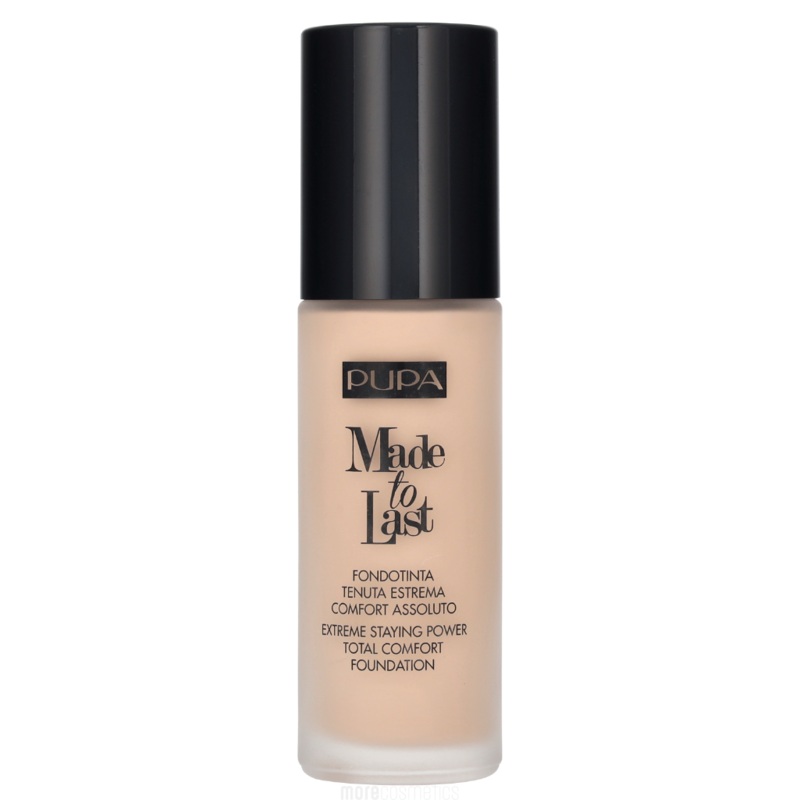 Pupa Made To Last Total Comfort Foundation SPF10 #010 Porcelain