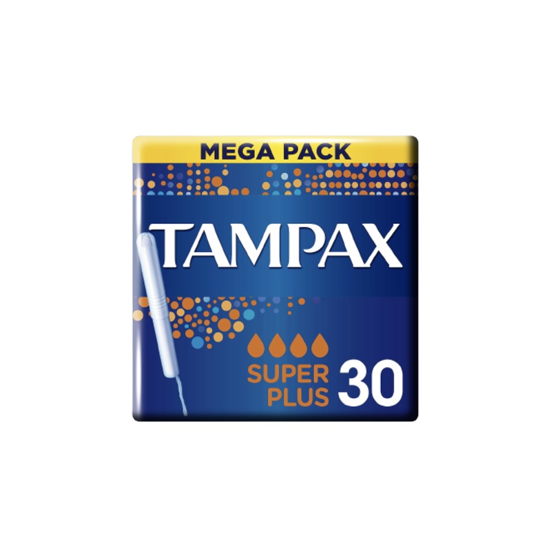 Tampax Mega Pack 30 Super Plus