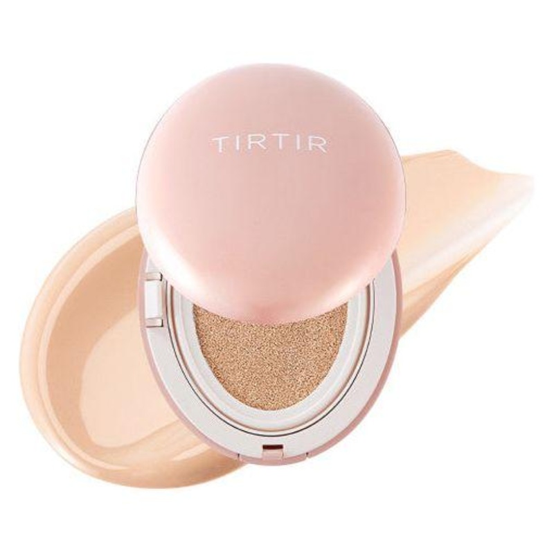 TIRTIR Mask Fit All Cover Pink Cushion  18g | 72-Hour Hydrating, Semi-Matte Coverage for Flawless Skin #17C